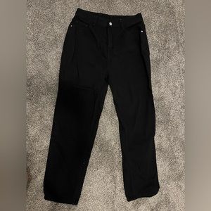 High waist black pants, size 32, SHEIN